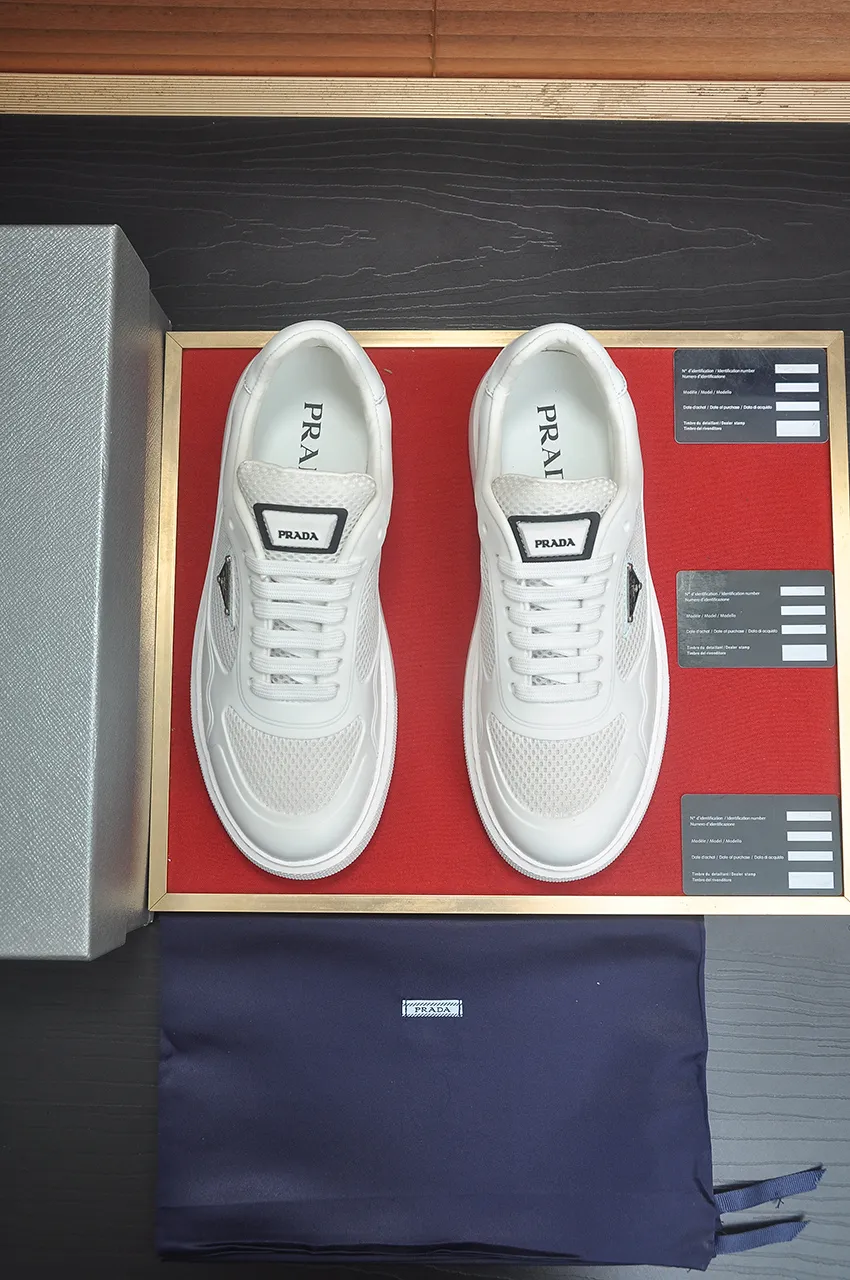 Men's shoes 💰580💶【PRADA】Top original, new season, high quality original goods, top imported calfskin with original imported glue, imported cowhide inside with original cowhide feet, original outsole! Quality guaranteed! Code 38-45 (45 customized)